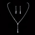 Fashion Crystal Bride Jewelry Set