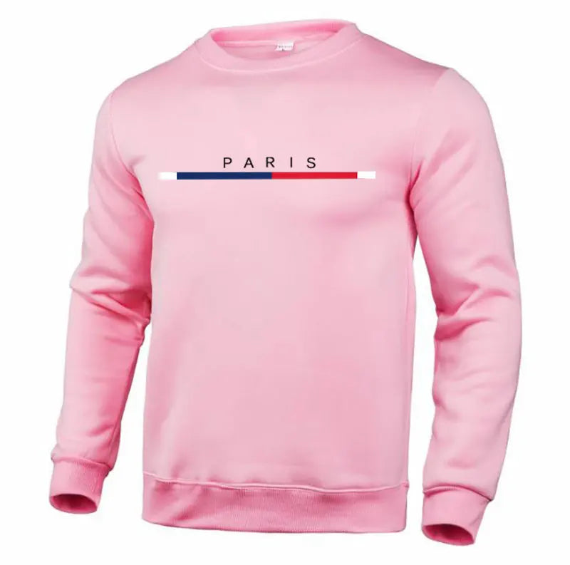 Autumn High Quality Loose Top Round Neck Trend Handsome Casual Pullover