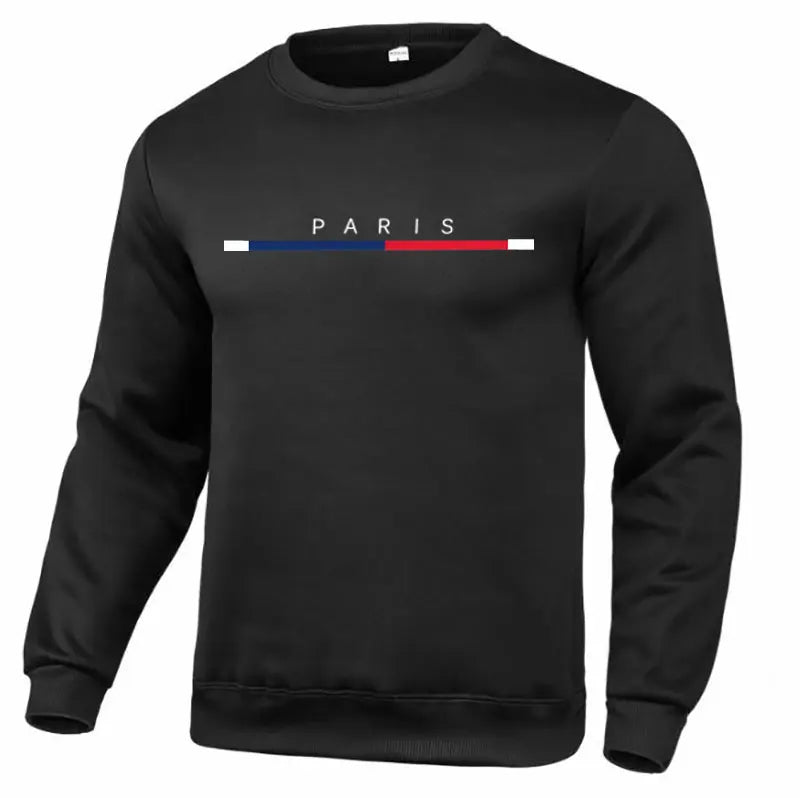Autumn High Quality Loose Top Round Neck Trend Handsome Casual Pullover