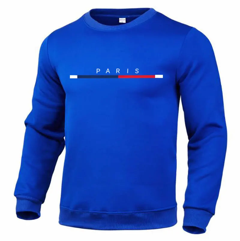Autumn High Quality Loose Top Round Neck Trend Handsome Casual Pullover