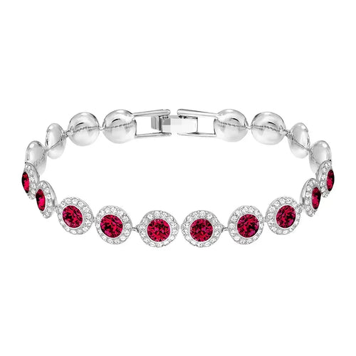 2026 Luxury Jewelry for Women, Fashionable Colored Gemstone Necklaces, Bracelets, Earrings, Banquet Party Gift