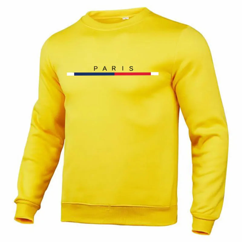 Autumn High Quality Loose Top Round Neck Trend Handsome Casual Pullover