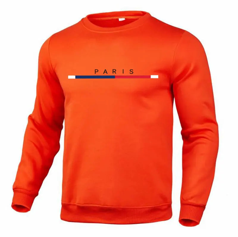 Autumn High Quality Loose Top Round Neck Trend Handsome Casual Pullover
