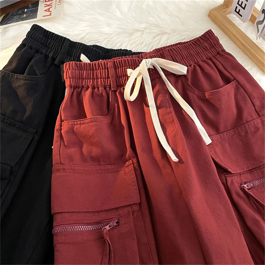 Summer Gym Quick-drying Shorts Casual Fitness Streetwear Men's Jogging Short Pants Men Multi-pocket Sport Casual Hip Cargo Short